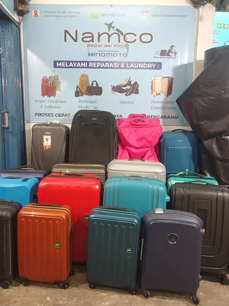Dokumentasi Koper Selesai Servis Workshop NAMCO